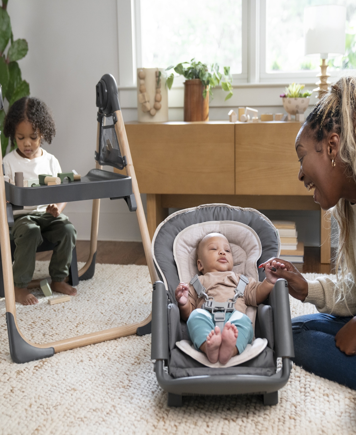 Ingenuity Baby Proper Positioner Create Up Multi-mode Deluxe Folding High Chair
