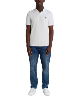 Men's Short Sleeve Karl Head Logo Pique Polo Shirt
