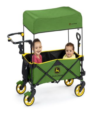 Baby John Deere Pop 'N Ride Stroller Wagon