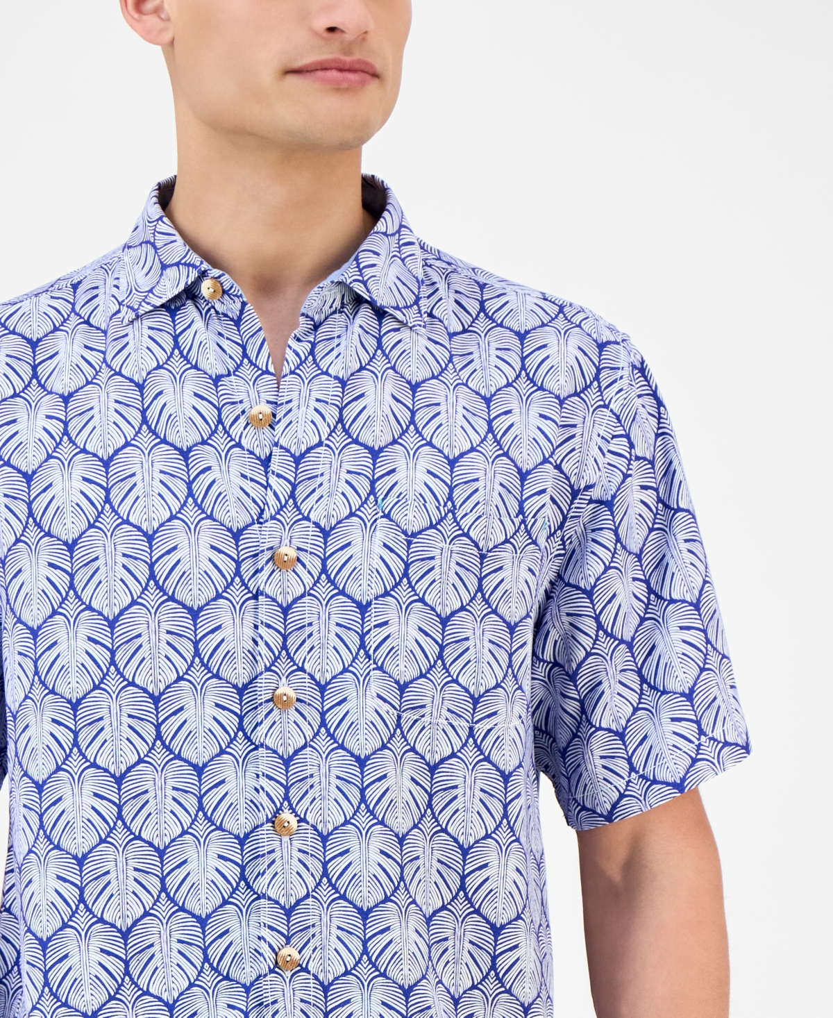 Tommy Bahama Men's Veracruz Cay Monstera Printed Button-down Shirt