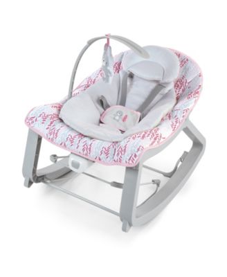 Keep Cozy 3-in-1 Grow with Me Bounce Rock Seat - Pink Multi