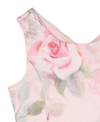 Big Girls Floral Organza Party Dress