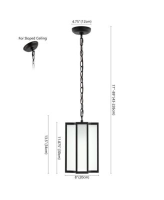Hyla 8" Outdoor Pendant