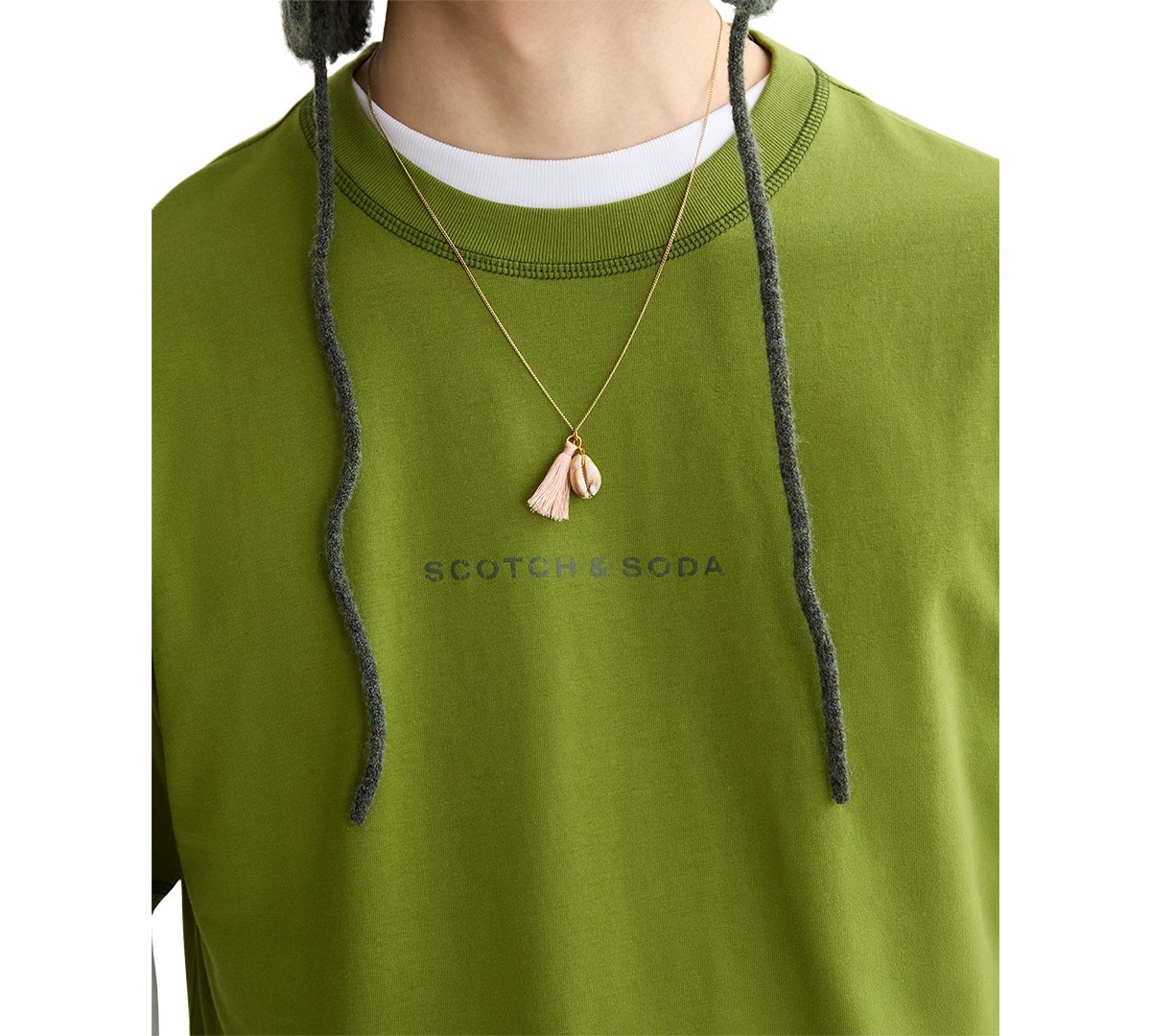 Scotch & Soda Relaxed Fit Cotton Logo T-shirt