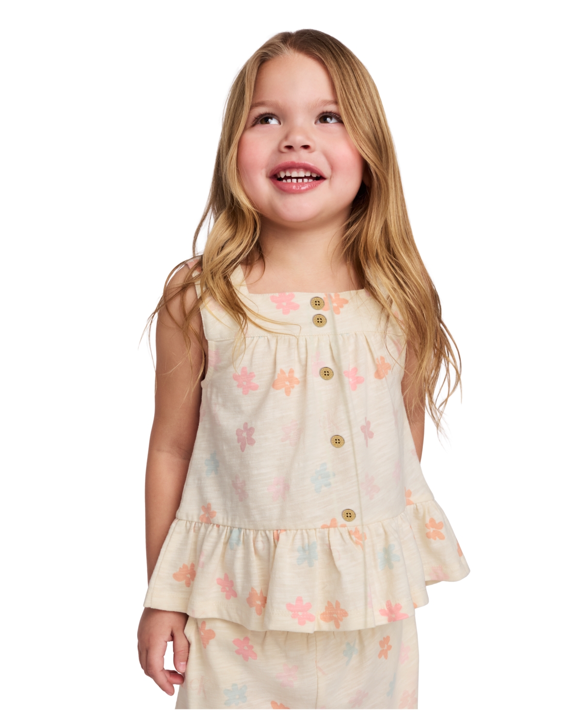 Calvin Klein Kids' Flower Tank & Shorts Set