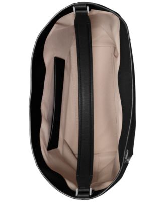 Extra Large Leather Hobo Shoulder Bag