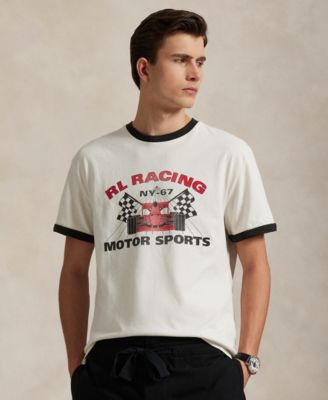 Polo Ralph Lauren - Men's Classic-Fit Jersey Graphic T-Shirt