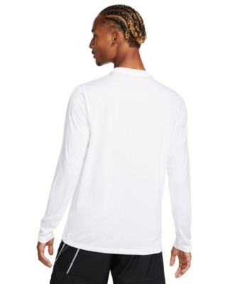 Men's Relaxed-Fit Long-Sleeve Fitness T-Shirt