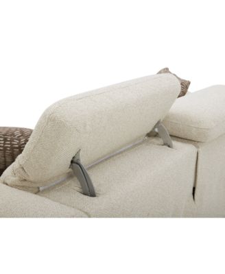 Nierling Fabric Power Motion Sofa with Power Headrest, Exclusively at Macy's