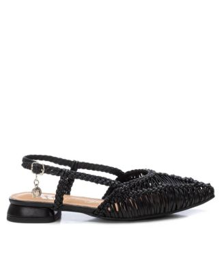 Women's Braided Slingback Flats By XTI