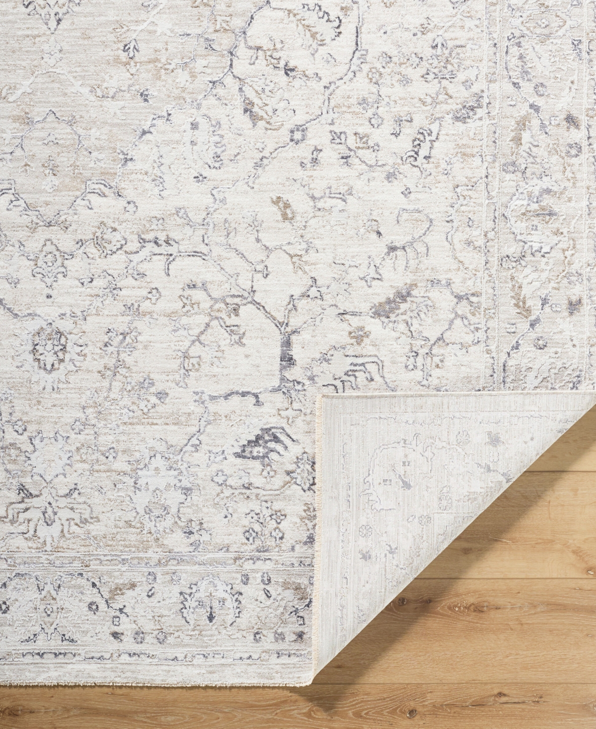 Livabliss Shoal Creek Gkk-2312 9'x12'2" Area Rug In White