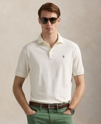 Men's Classic-Fit Soft Cotton Polo Shirt
