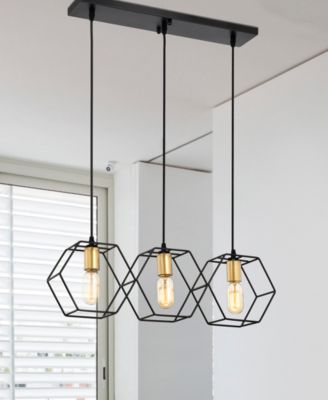 24" Horatia 3-Light Indoor Chandelier