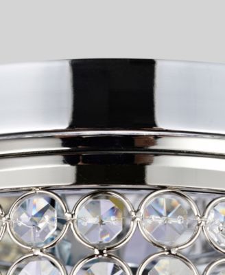 12" Pieni 2-Light Indoor Semi-Flush Mount Ceiling Light