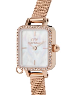 Women's Analog Rose Gold Tone Stainless-Steel Watch, 15mm