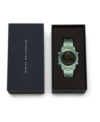 Women's Chronograph Green Plastic Watch, 36mm