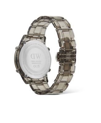 Men's Chronograph Gray Plastic Watch, 42mm