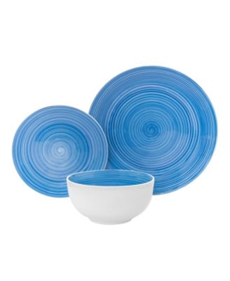 Spiral 12 Pc. Dinnerware Set, Service for 4