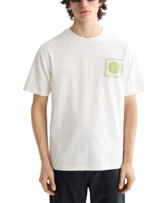 SCOTCH & SODA - Men's Relaxed Fit Short Sleeve Crewneck Logo Graphic T-Shirt