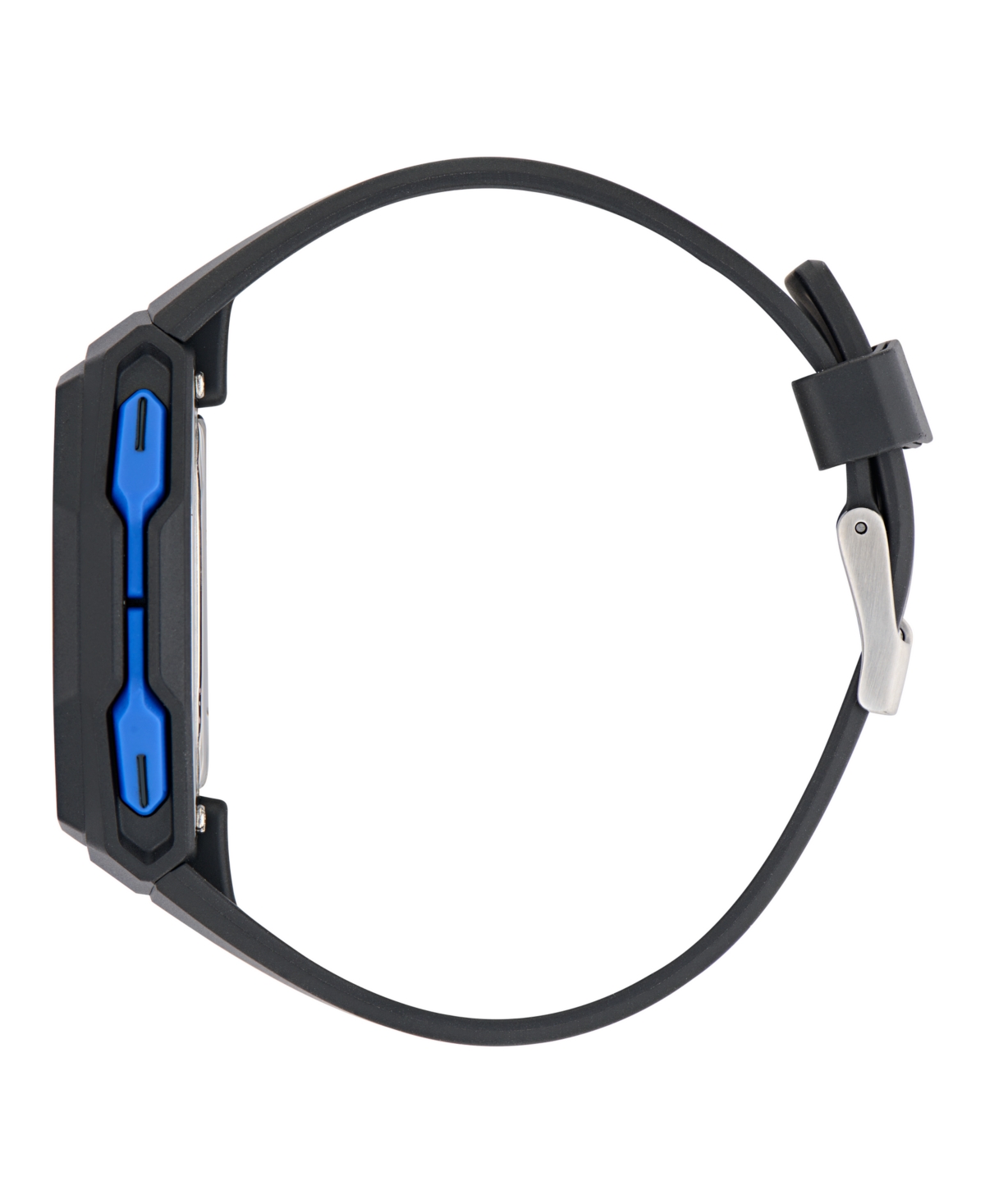 Adidas Originals Unisex Analog Black Resin Watch, 48mm
