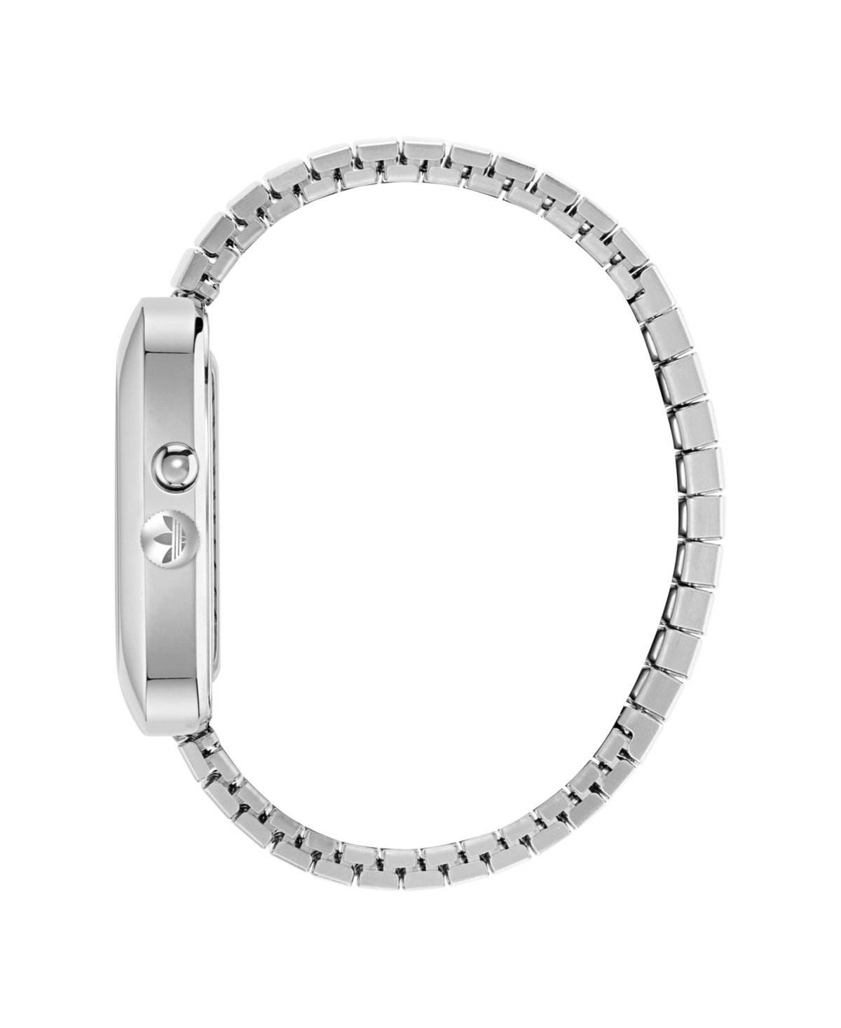 Shop Adidas Originals Unisex Analog Silver-tone Stainless Steel Watch, 37mm