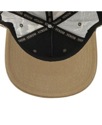 Men's Venom Embroidered 3D Logo Camouflage Snapback Hat