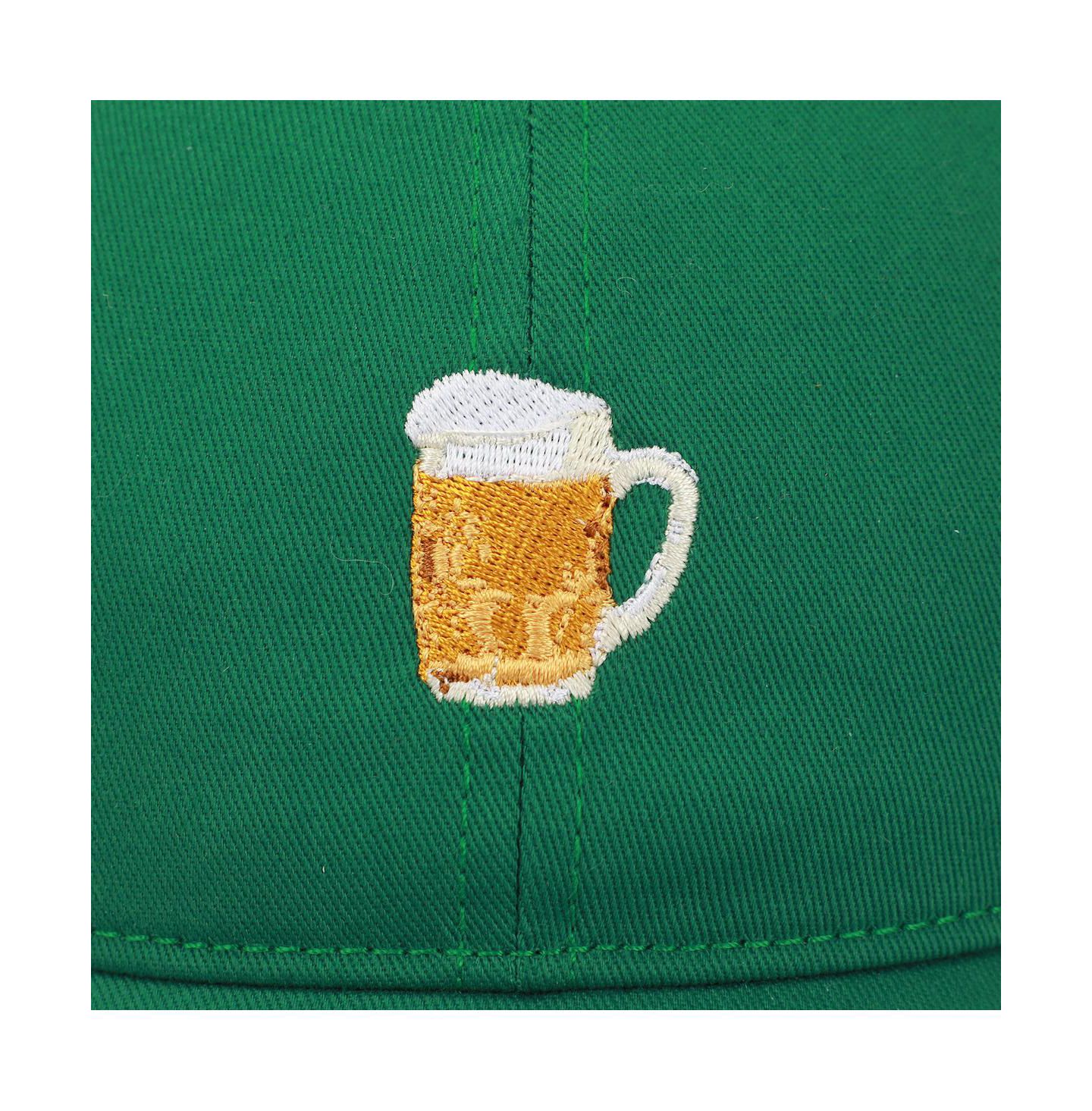 Мужской головной убор Generic St. Patrick's Day Foaming Stein Green Hat, цвет: Зелёный — фото 4