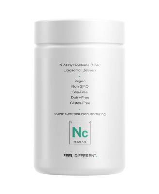 Liposomal NAC Supplement - N-Acetyl L-Cysteine Amino Acid - 2 Month Supply - Free-Form NAC - Phospholipid Complex, Dairy-Free - 120 Capsules