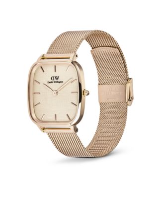 Men's Analog Rose Gold Tone Stainless-Steel Watch, 32mm