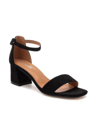 Women's Heeled Ankle Strap Sandals Refresh By Xti