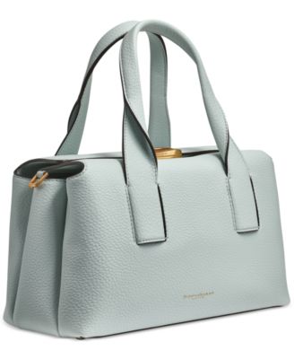 Amagansett Soft-Rolled Leather Satchel with Sculpted Magnet Closure