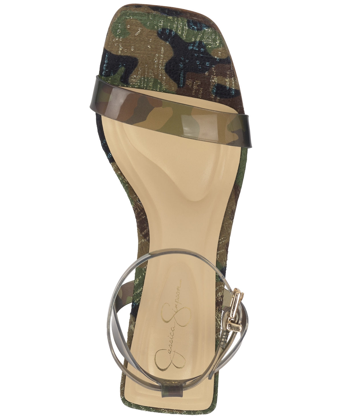 Jessica Simpson Women's Adonia Two-piece Platform Dress Sandals