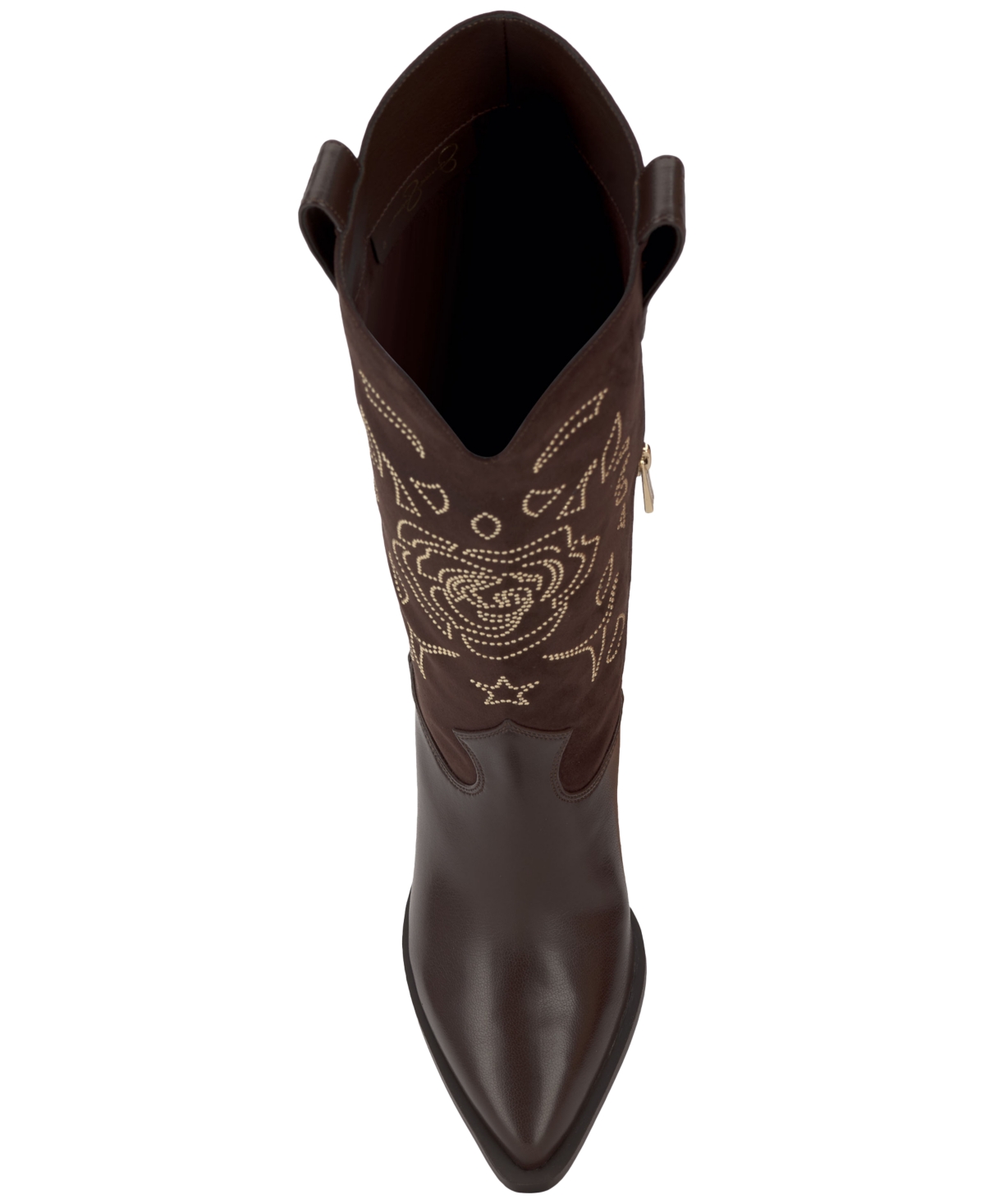 Jessica Simpson Women's Zodra Tall Western Cowboy Boots In Brown
