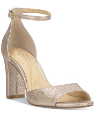 Jessica Simpson - Women's Luxcilla Block-Heel Dress Sandals