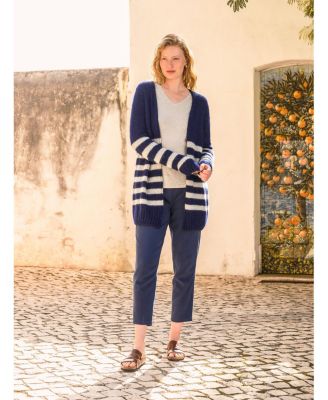 Women's Longline Edge To Edge Cardigan