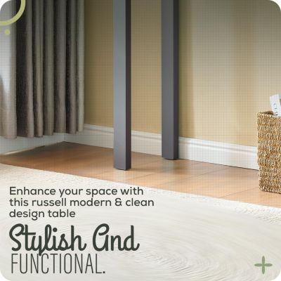 44" Russel Long Console Table - Minimalist and Slim Entryway Table for Decorative Displays, Sofa Table