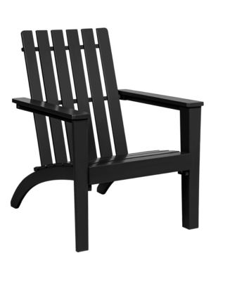 Costway Acacia Wood Adirondack Patio Lounge Chair with Armrests - Macy's