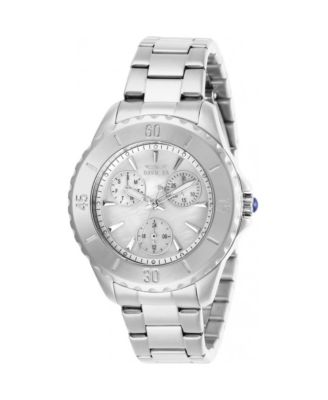 Women's 29106 Angel Quartz 3 Hand White Dial Watch