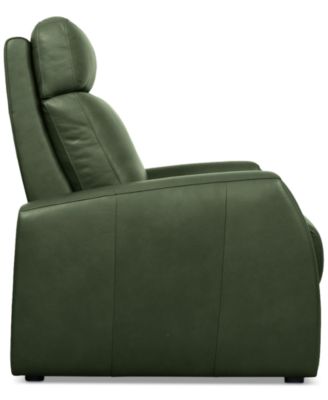 Touville Leather Push Back Recliner, Exclusively at Macy's
