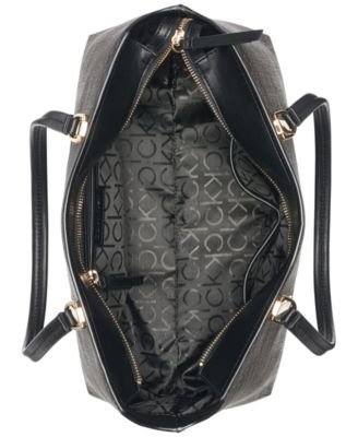 Lori Mini Signature Top Zipper Tote Bag