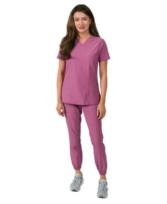 Women's Olivia 4 Pocket Top Gathered Jogger Pants Set