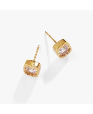 Alex Ani Crystal Clover Mini Stud Earrings