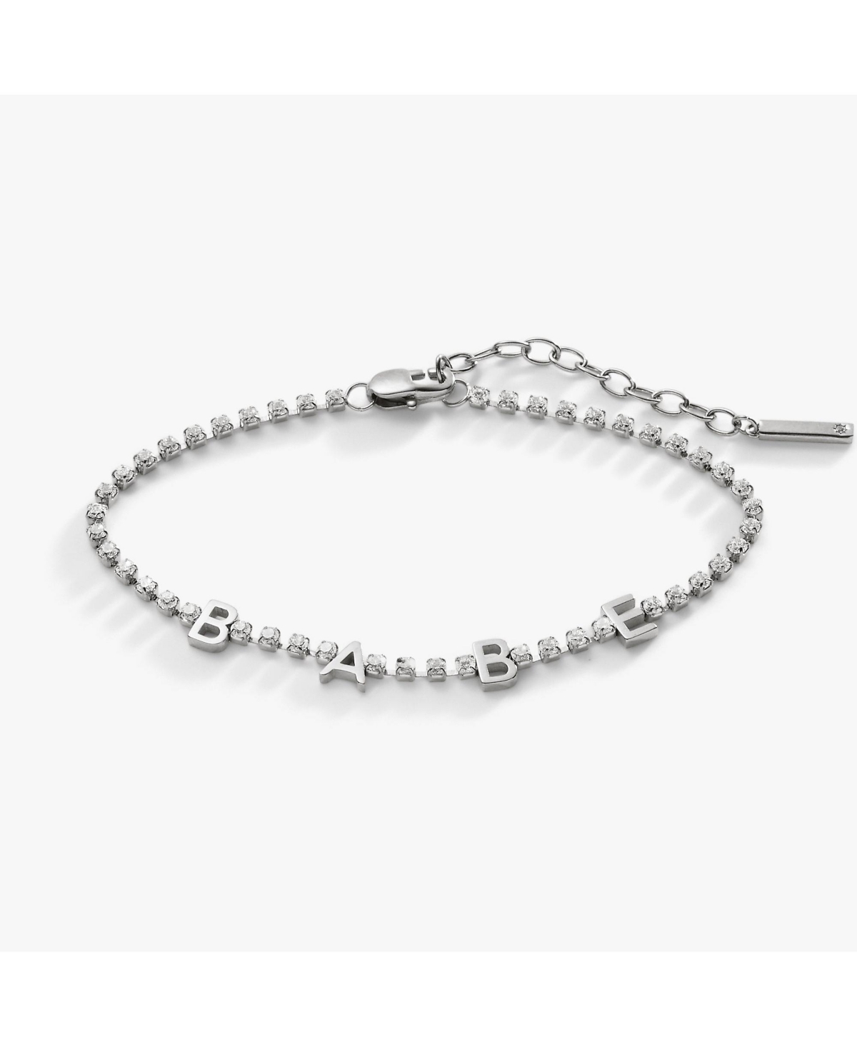 Babe Tennis Chain Bracelet - Gold