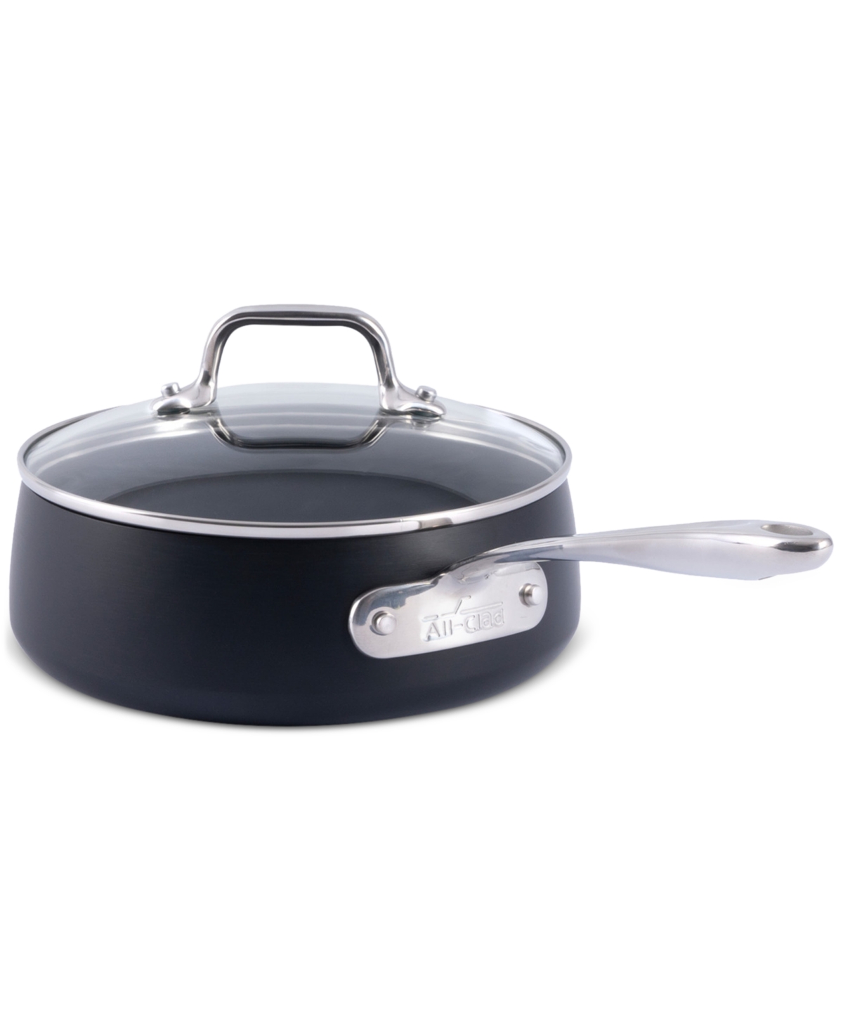All-clad Ha1 Expert Cookware Nonstick 2.5 Qt. Saucepan With Lid