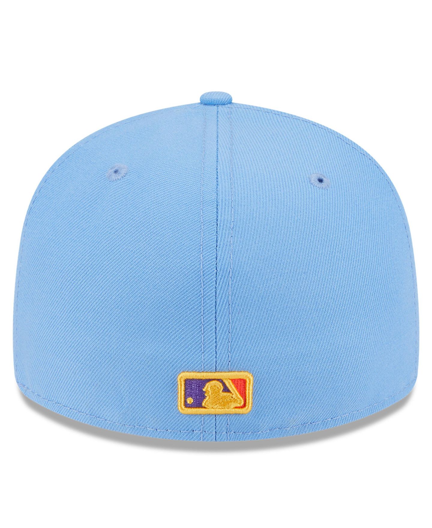 Мужская кепка New Era Light Blue Colorado Rockies 2025 City Connect Low Profile 59FIFTY Fitted Hat — фото 4