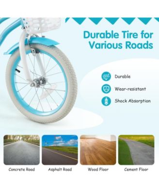 16 Inch Kids Bike with Dual Brakes and Adjustable Seat