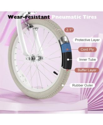 18 Inch Children Bicycle Adjustable Kids Bike with Double Brake System