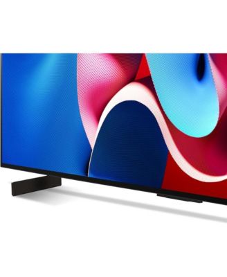 OLED C4 HDR 4K Smart OLED TV 144 HZ Refresh Rate + UAX 4K HDMI 2.0 Cable + CPS 24 Months Protection and Streaming Bundle with Alexa