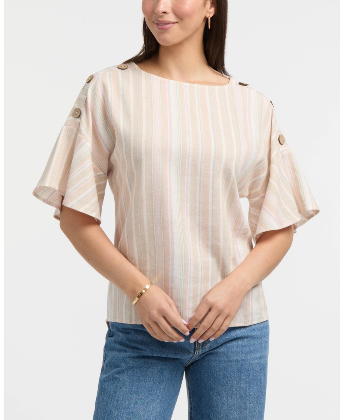 Women's Dolman Sleeve Top - Lt olive