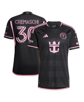 adidas - Men's Benjamin Cremaschi Black Inter Miami CF 2024 La Noche Authentic Player Jersey
